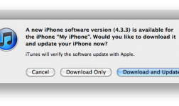 Update oder Downgrade auf 4.3.3 ohne SHSH Blobs nicht mehr möglich