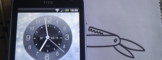 Erster Bericht über das HTC Salsa: Design
