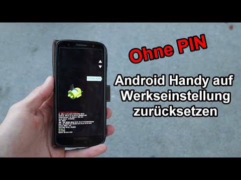 Hard Reset Handy / Smartphone auf Android Werkseinstellungen zurücksetzen ohne PIN Code &amp; Sim Karte