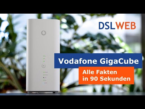 Vodafone GigaCube im DSLWEB Kurz-Check