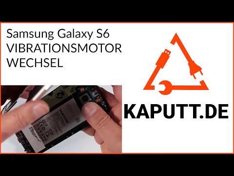 S6 Vibrationsmotor Reparatur Samsung Galaxy S6 Vibration Tutorial selbst wechseln kaputt de