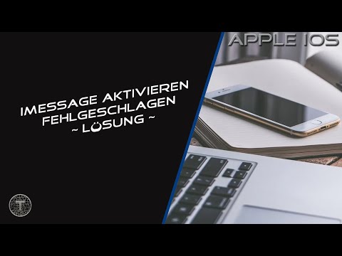 iMessage aktivieren fehlgeschlagen ~ Lösung || iOS 15