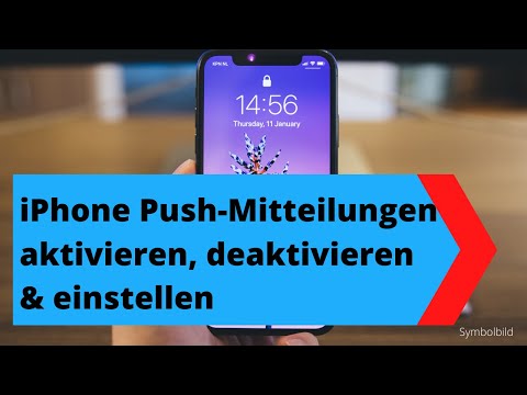 iPhone Push-Mitteilungen für Apps aktivieren, ausschalten und verwalten