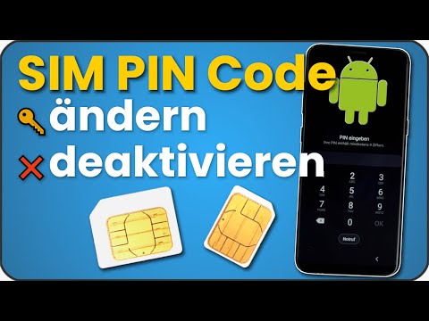 Android SIM PIN ändern 🔑 oder den Sim Pin deaktivieren ❌ Samsung