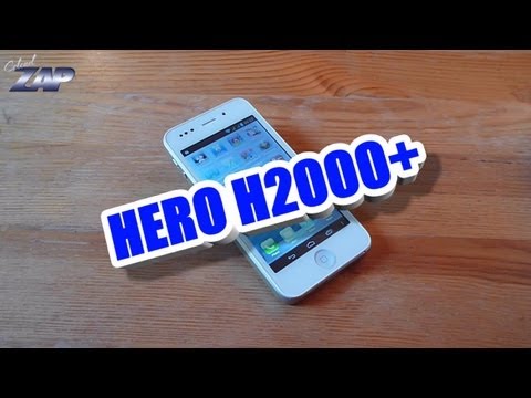 Hero H2000+ MT6577 Dualsim Review - iPhone 5 Clone? クローン fastcardtech ColonelZap