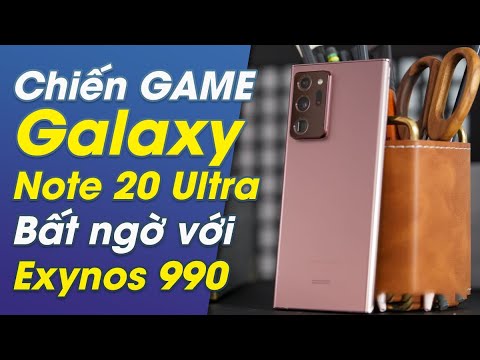 Exynos 990 trên Galaxy Note 20 Ultra chiến game thế này sao?