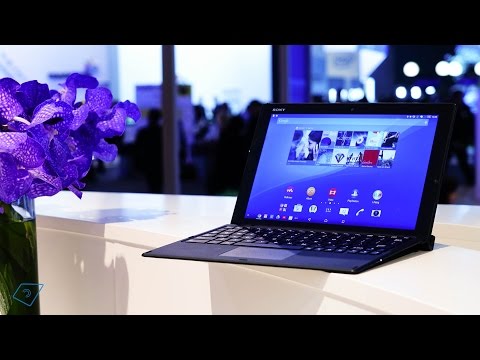 ▶ Sony Xperia Z4 Tablet mit Tastatur-Dock - Erster Eindruck!