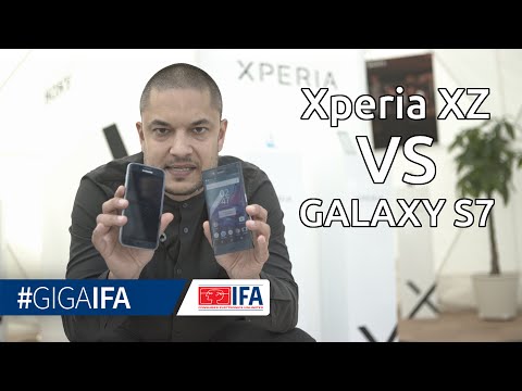 Samsung Galaxy S7 vs. Sony Xperia XZ - Hands-On-Vergleich - IFA 2016 - GIGA.DE