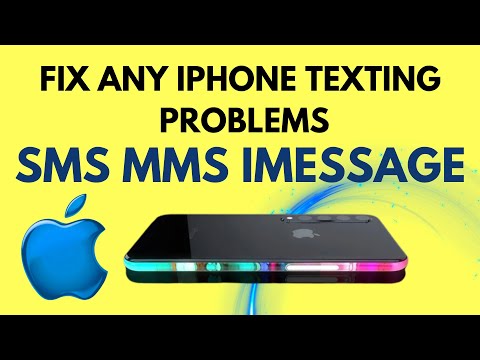 How to fix texting problems in iPhone: iMessage, MMS , SMS - iPhone text message problems