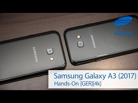 Samsung Galaxy A3 2017 Hands-on deutsch 4k