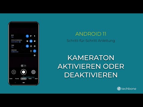 Kameraton aktivieren oder deaktivieren [Android 11]