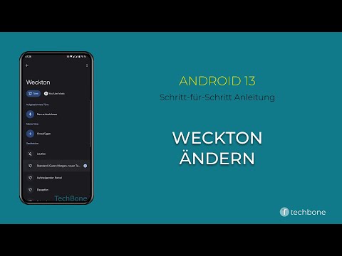 Weckton ändern [Android 13]