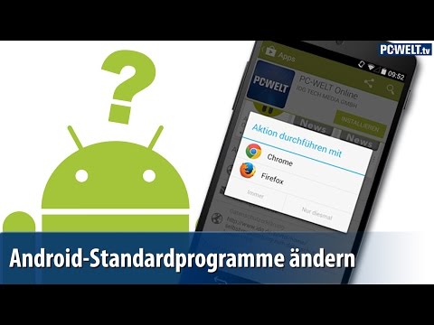 Android-Standardprogramme ändern - so geht&#039;s | deutsch / german