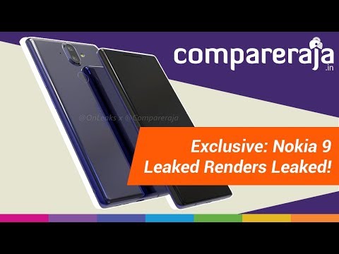 EXCLUSIVE! Nokia 9 Leaked Renders by CompareRaja