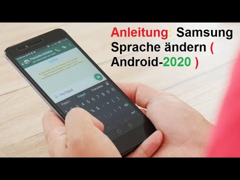 Anleitung: Samsung Sprache ändern ( Android-2020 )