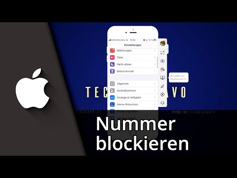 Nummer blockieren beim iPhone (&amp; Blockierung aufheben) ✅ Tutorial