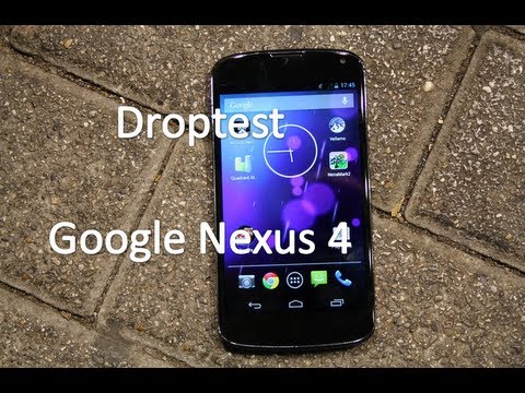 Google Nexus 4 - Drop Test