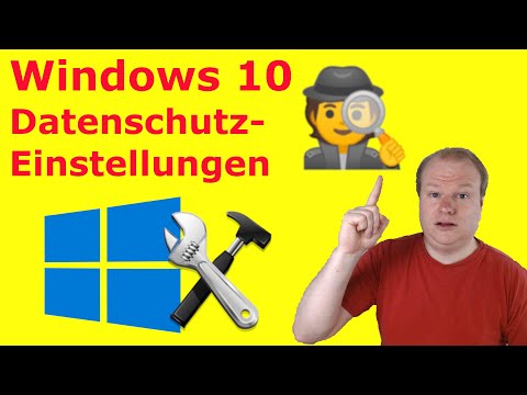 Windows 10: Datenschutz (Anleitung / Tutorial deutsch)