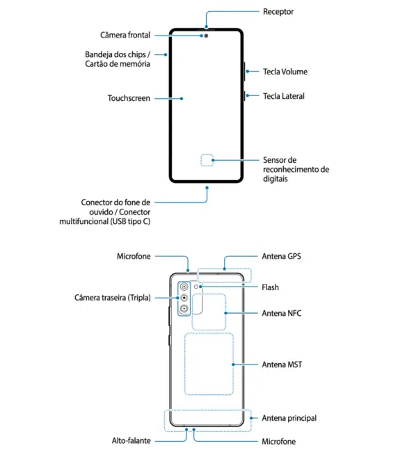 s10 lite kopfhörer anschließen
