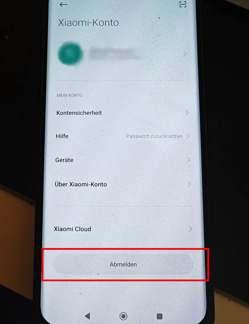 Xiaomi Mi Konto beim Handy abmelden - so geht es richtig | Appdated